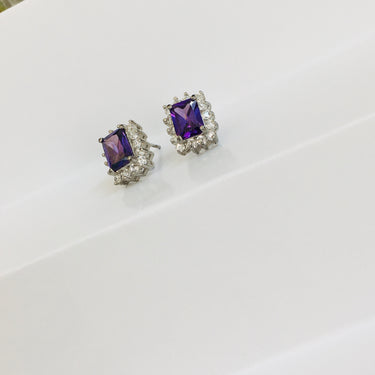 Crystal Stud Earrings Zayn Luxury Jewellery